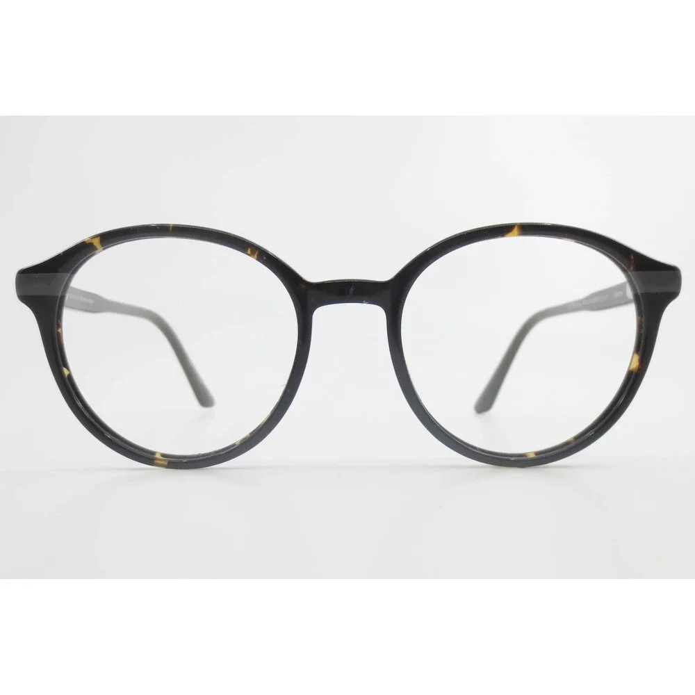 Colours by Alexander Julian Cooder Tortoise Grey Round Eyeglass Frames 49-19-145